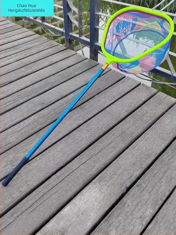 Teleszkópos rovar- és pillangóháló rozsdamentes acél kerettel