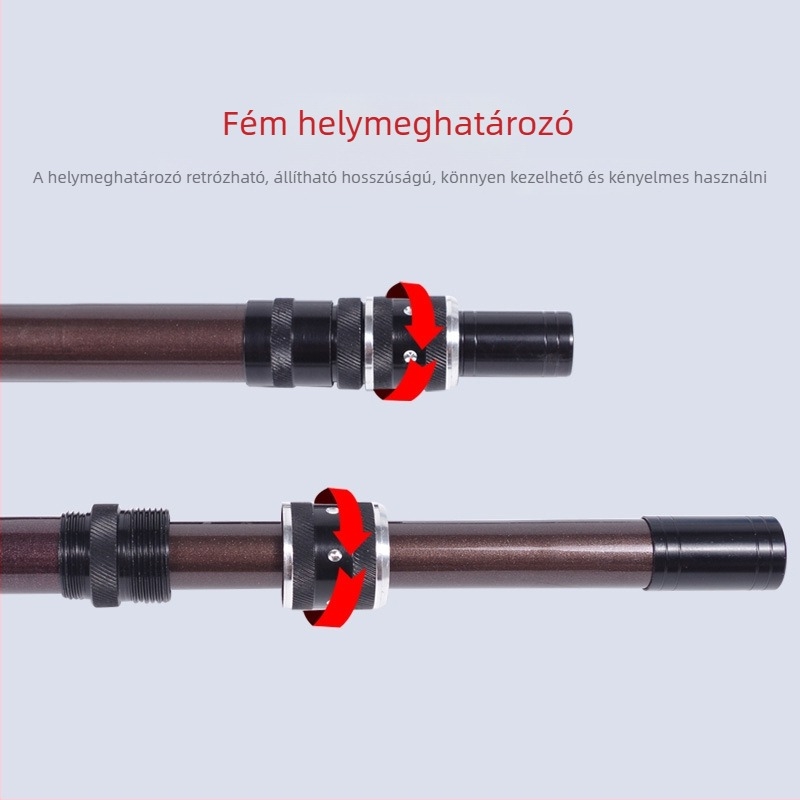 Karbon Merítőnyél - Versenyszerű horgászfelszerelés (Márka: Fishing ha ha; Anyag: Szén)