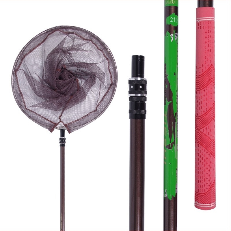 Karbon Merítőnyél - Versenyszerű horgászfelszerelés (Márka: Fishing ha ha; Anyag: Szén)