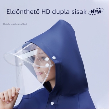 Gyerekeknek készült köpeny-stílusú esőkabát, EVA anyag, Cartoon dizájn, vízálló PU ragasztóréteg, gyerekeknek