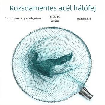 Szilárd rozsdamentes acél halászháló fej mechanizmus, vastagított dizájn