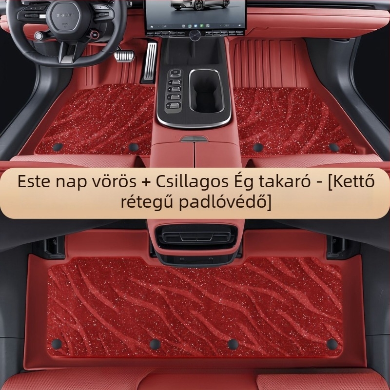 Tesla Model 3 és Model Y – teljes lefedettségű TPE autópadló szőnyeg, 3,5 mm vastagság, 6 kg súly, latex talpbetétek