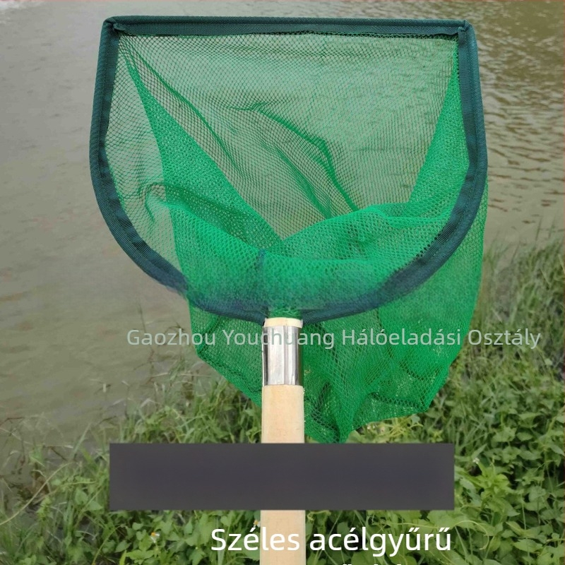 Fa nyelű, egykeretes háló finomszemű hálóval, nem zsugorodik