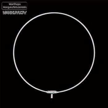 Rozsdamentes acélból készült horgászháló keret háromszög és kör alakú hurkokkal, nagy hálófej — Chun Mao, licencelhető magáncímke