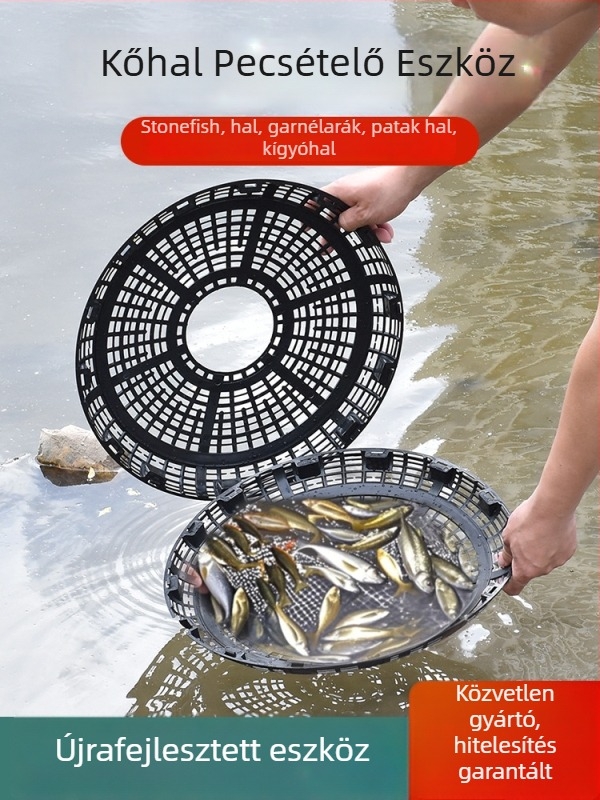 Folyómenti halászat háló eszköz, műanyag kivitel, Chaoyu márka