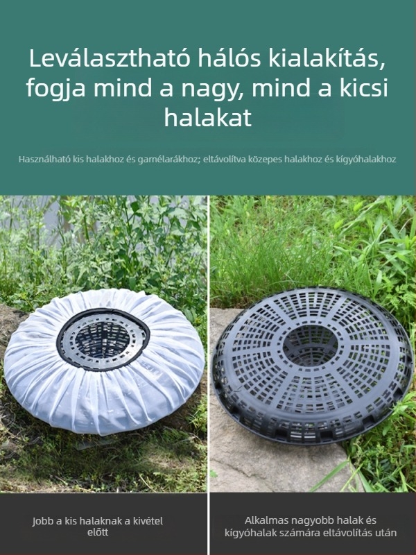 Folyómenti halászat háló eszköz, műanyag kivitel, Chaoyu márka