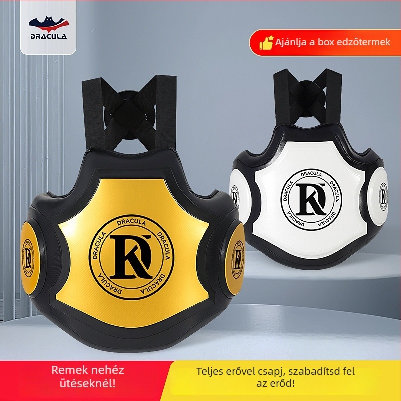 Harcművészetek mellvédje | Muay Thai Dracula, PU anyag, hordozható, 1,5 kg, Modell HXB-001