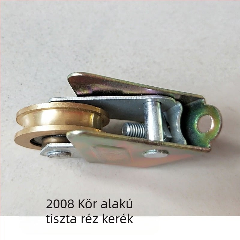 Régi stílusú 2008-as réz kerékkel és alumíniumötvözetből készült görgő tolóajtókhoz és ablakokhoz