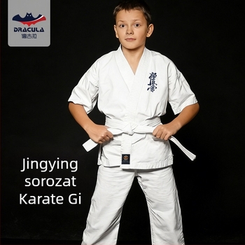 Taekwondo egyenruha készlet, 100% pamut, professzionális verseny- és edzésruha gyermekeknek és felnőtteknek, modell FC5586963491568