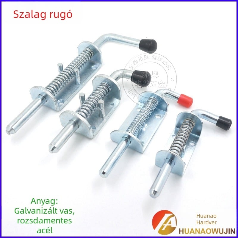 Automatikus rugós ajtózár - Vas, elektroplakkolt felület, Modell: Más, Termékszám F7MJTMJS6JHS5