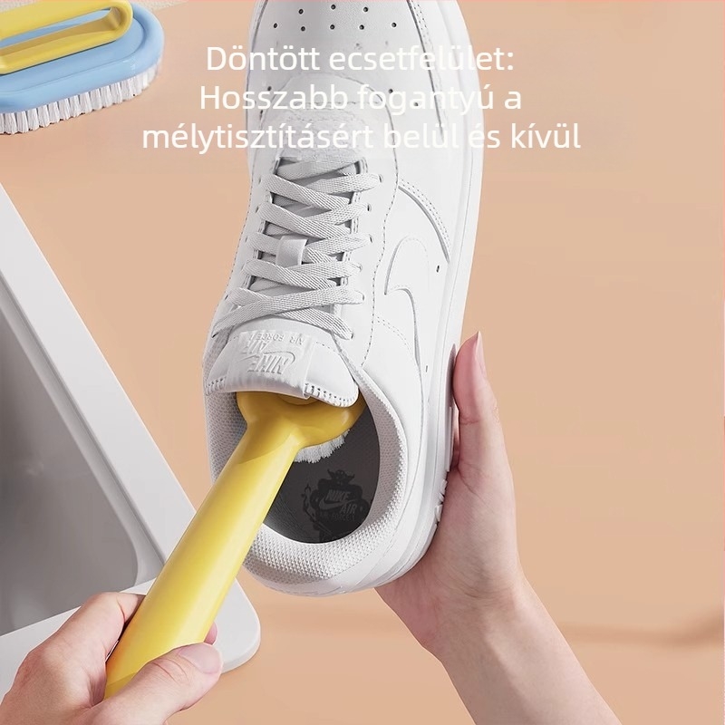 Otthoni cipőtisztító kefe, puha sörték, látens nem károsítják a cipőt, vízálló, dezodoráló, csúszásmentes, szennyeződés elleni, többfunkciós