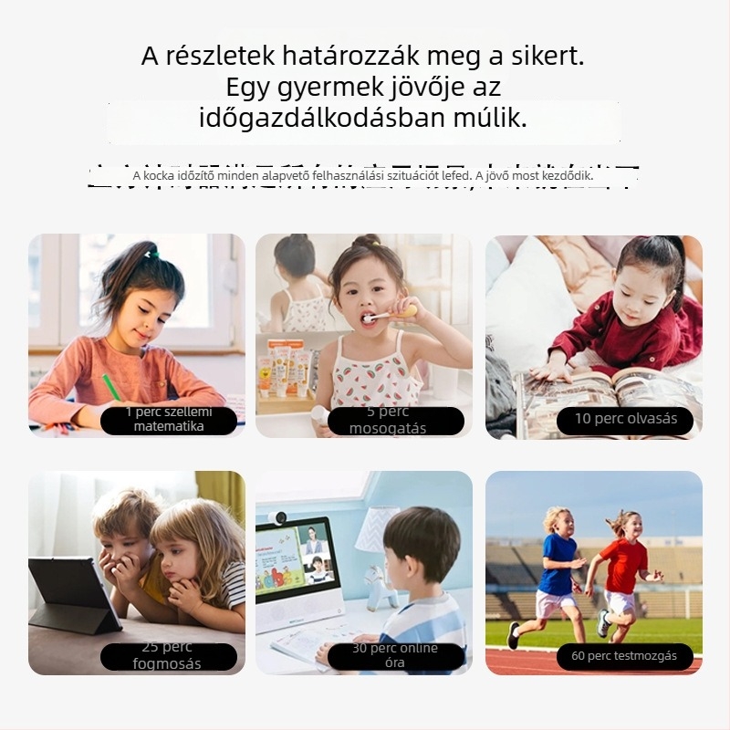 Forgó mágneses csendes időmérő konyhához – LED kijelző, elektronikus működés, akkumulátorral működik, rombusz alakú