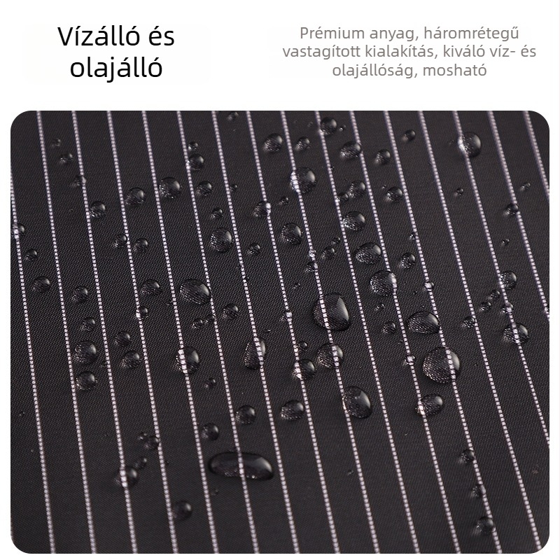 Ujj nélküli kötény, vízálló, poliészter, modern minimalist stílusú konyhai viselet