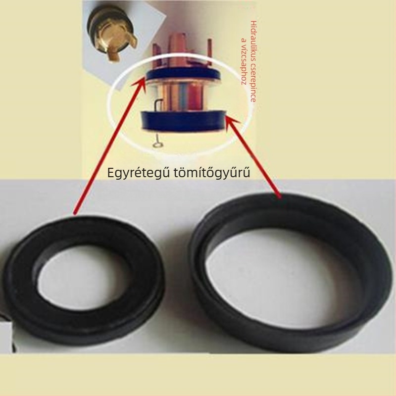 Hat egyben: rejtett hidraulikus lábpedálos öblítő szelep a squat vécéhez, és nyilvános hidraulikus pedálos öblítő, modell 9633, CE tanúsítvány