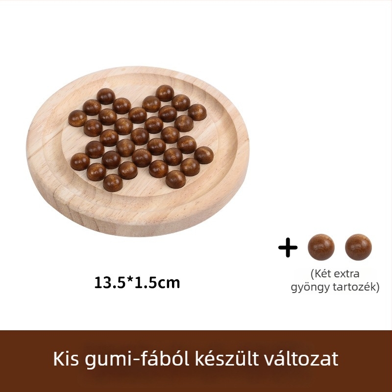 Fából készült Kongming sakk egyéni játékhoz - oktató szellemi fejlesztés, minden korosztály számára