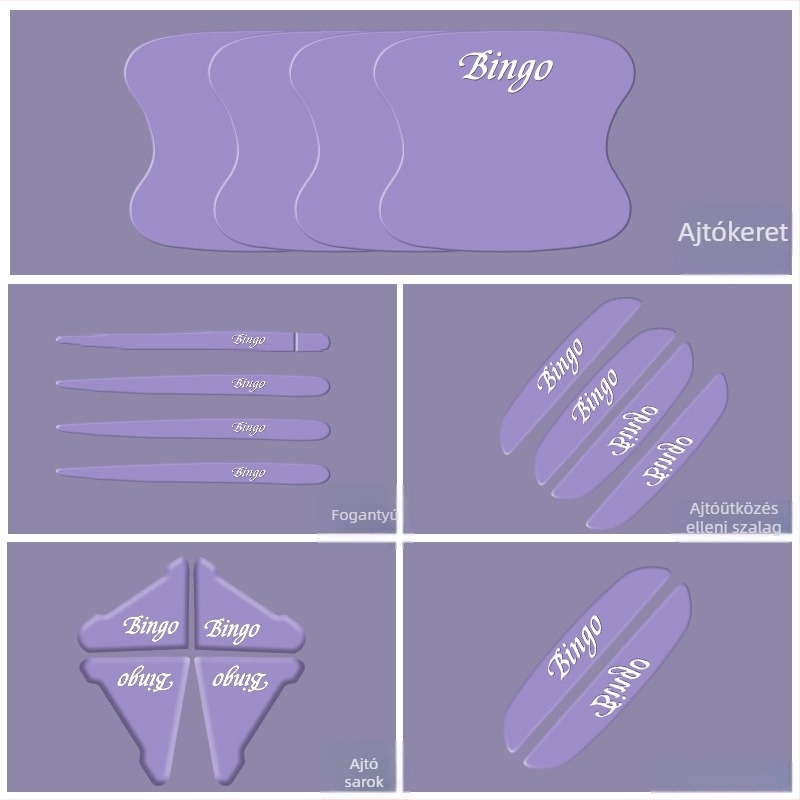 Autóajtó kilincs védőfilm Sm-Wuling Bingo – karcolás elleni, dekoratív, lakk védelem