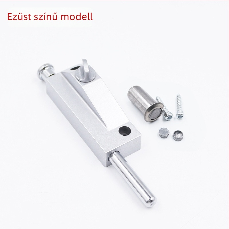 Forgóajtó zár keret ajtókhoz, alumínium ötvözet, spray bevonat, modern egyszerű stílus