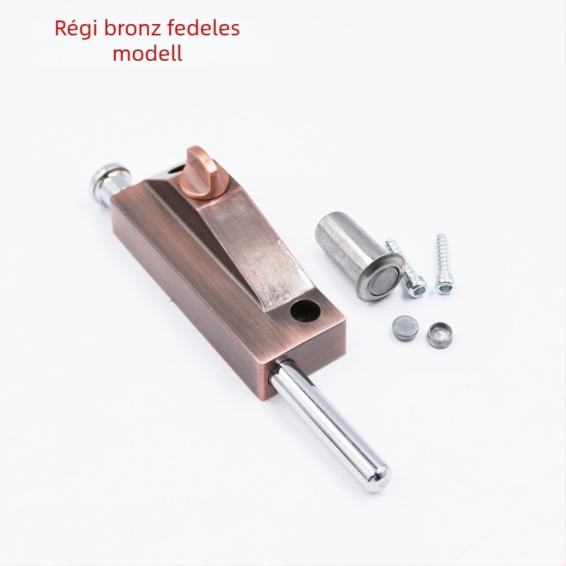 Forgóajtó zár keret ajtókhoz, alumínium ötvözet, spray bevonat, modern egyszerű stílus