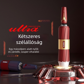 Teljesen automata esernyő, szélálló viharos esőre, 170T vászon, ötvözet bordázat, ötvözet nyél