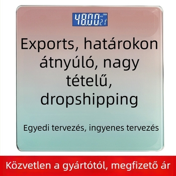 Súlymérleg – nagy pontosságú otthoni elektronikus mérleg, 180 kg terhelhetőség, újratölthető, egyszerű dizájn