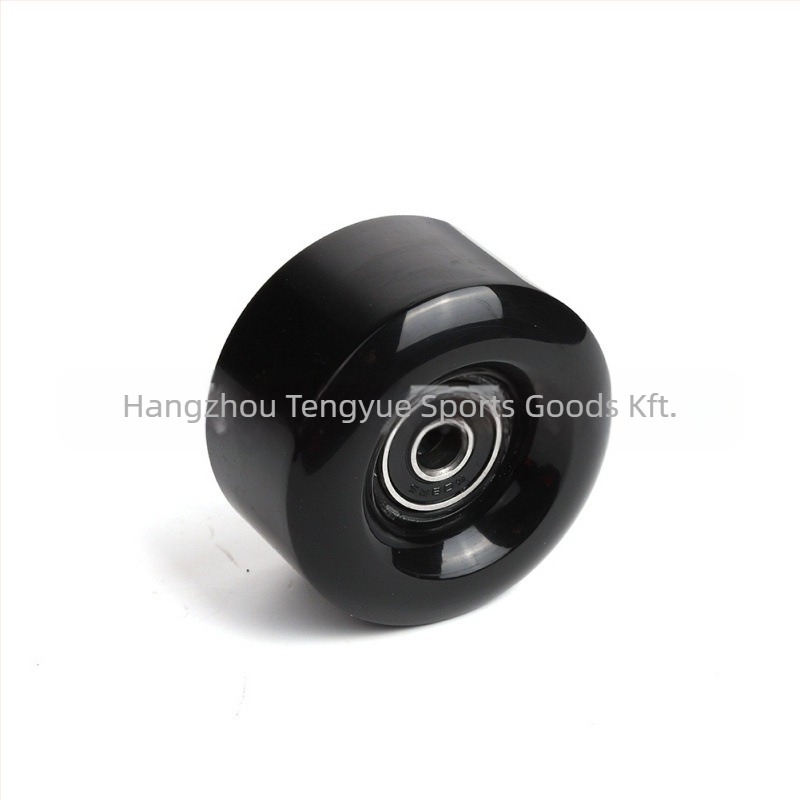 Csúszó görkorcsolya kerekek csapágyakkal, PU anyag, keménység 80A, univerzális illeszkedés