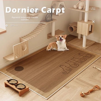 Állat‑padlómat – anti-karcoló dizájn, szálmentes, alkalmas kutyák számára (Anyag: Egyéb; Eredet: Egyéb; Termékkategória: Ice pad; Alkalmazható: Kutyák)