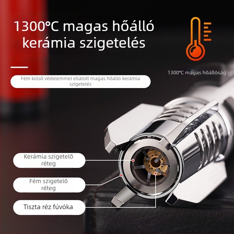 FOGSON fém szélálló butános öngyújtó logó testreszabással