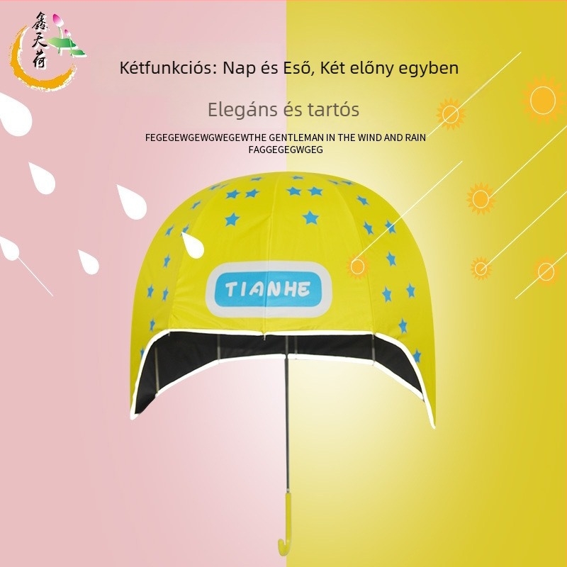 Kétfunkciós gomba alakú esernyő gyermekeknek és felnőtteknek, erdei stílusú árnyékolás