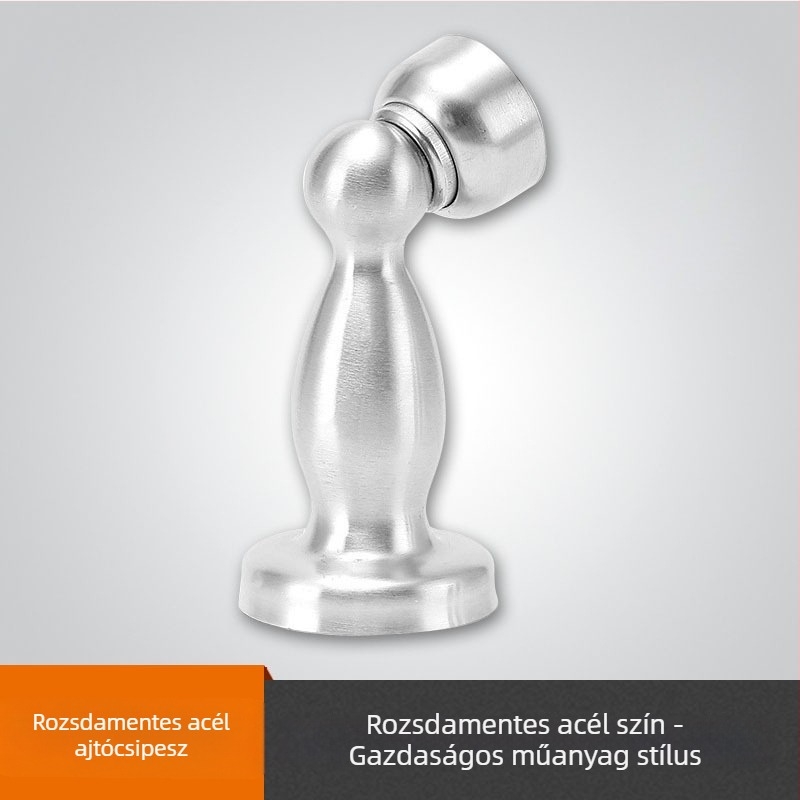 Cinkötvözetből készült minimalist ajtócsukó, beltéri fa ajtókhoz, falra szerelhető CT-01, kézi működtetés, standard felépítés