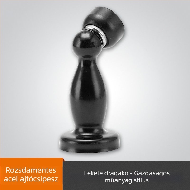 Cinkötvözetből készült minimalist ajtócsukó, beltéri fa ajtókhoz, falra szerelhető CT-01, kézi működtetés, standard felépítés