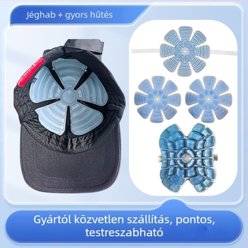 Kalaphoz való jégpad: TPU anyag, PCM hűtő töltet, egyszerű stílus, 100 g (TPU, PCM, 100 g)