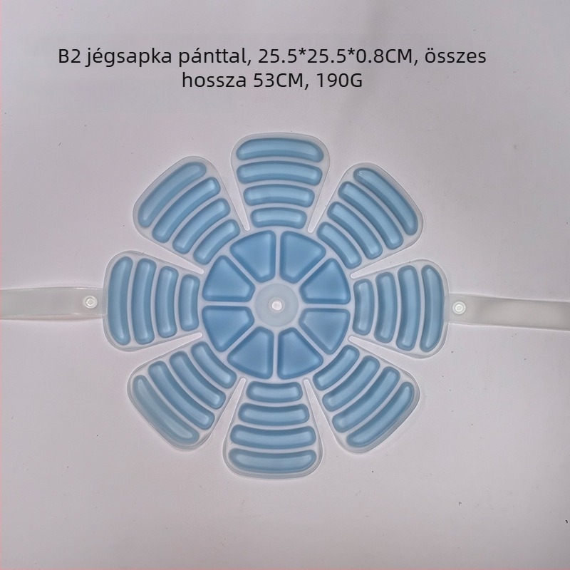 Kalaphoz való jégpad: TPU anyag, PCM hűtő töltet, egyszerű stílus, 100 g (TPU, PCM, 100 g)