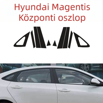PVC szénszálas belső dekorációs matricák váltókarhoz, középső konzolhoz és ajtópanelhez – öntapadó hátoldallal