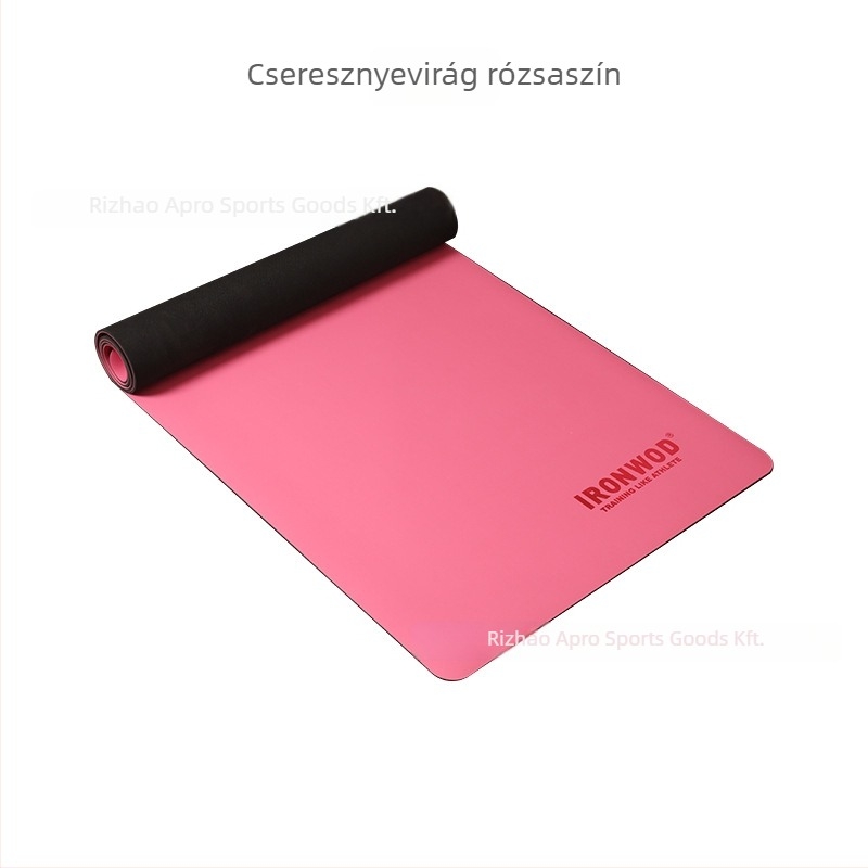 IRONWOD PU Rubber Két rétegű Jógaszőnyeg, Csúszásmentes, 5mm, 500g