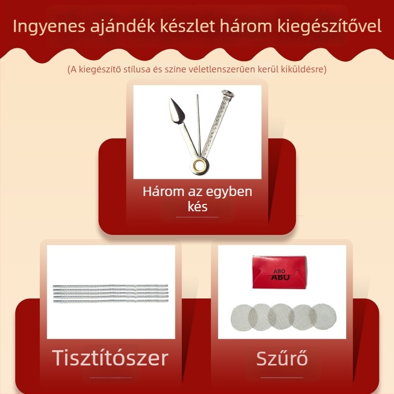 Vintage vízipipa készlet – fém kivitel, teljes szett tartozékok