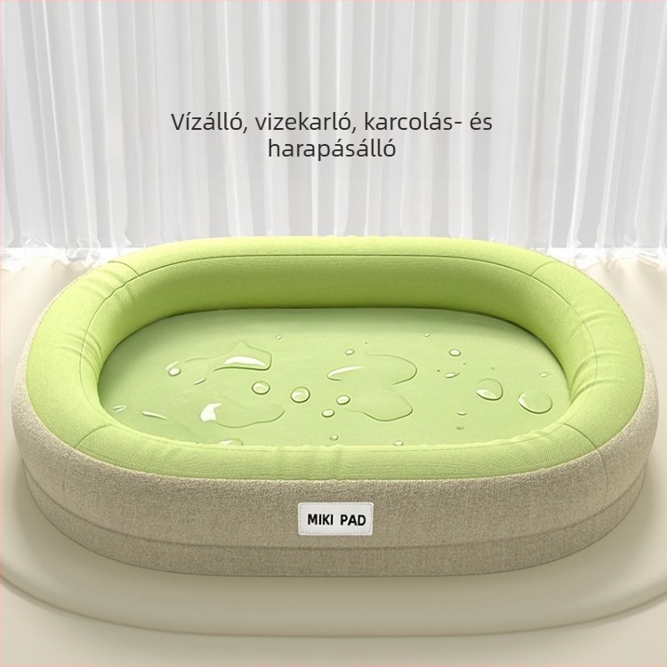 Kutyaágy: vízálló, harapásálló, mosható és szétszedhető, minden évszak beltéri használatra (PP Cotton)