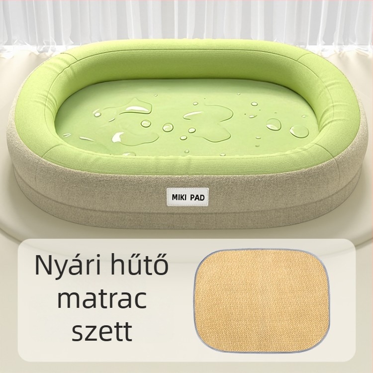 Kutyaágy: vízálló, harapásálló, mosható és szétszedhető, minden évszak beltéri használatra (PP Cotton)