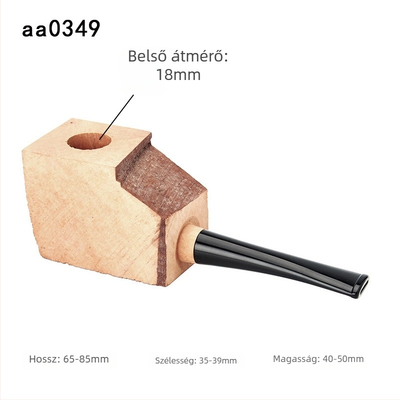 Heatherwood pipa, Woody fragrance márka, 50 darabos doboz, logó nyomtatás, testreszabható