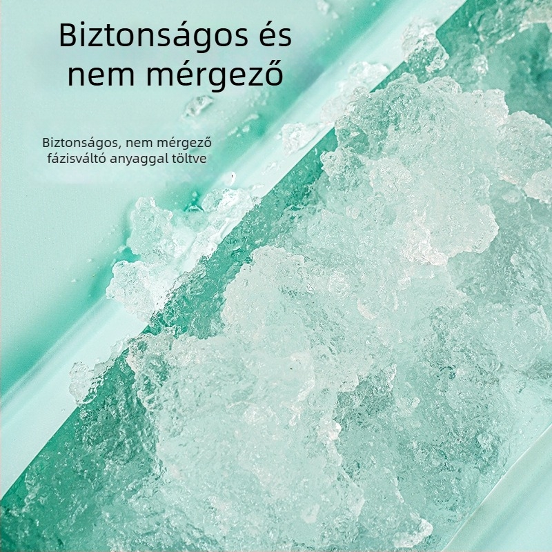 Jojoba Ice Pad – PVC anyagú jégkristály töltetű hűtőpad a hőguta megelőzésére és hűtésre, univerzális használat