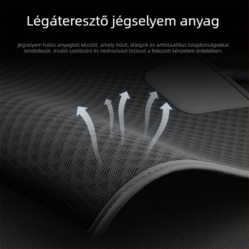 Autóülés ventilált ülőpárna hátsó támasz – Anyag: Ice Silk, Márka: n3, Modell: Car ventilated seat cushion, Specifikáció: Single-chip