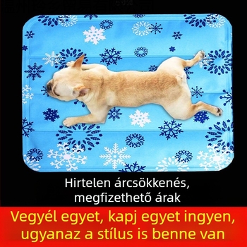 Kutyáknak és macskáknak szánt hűtő párna, nyári alvó párna, harapásálló