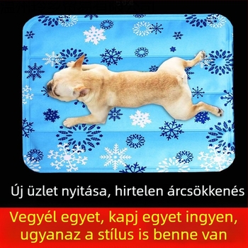 Kutyáknak és macskáknak szánt hűtő párna, nyári alvó párna, harapásálló