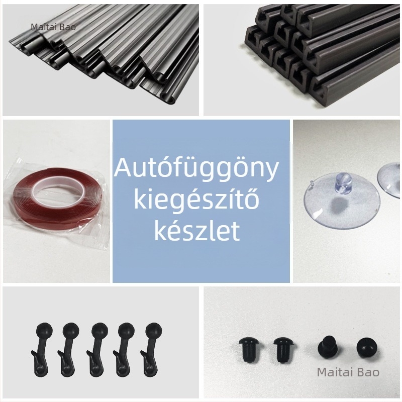 Autófüggöny sín beépített ablaksín mágneses rögzítőelemek — Márka Aim; Anyag: Egyéb; Szerelés: Függő; Alkalmazható modellek: Egyéb; Alkalmazható autómárkák: Egyéb