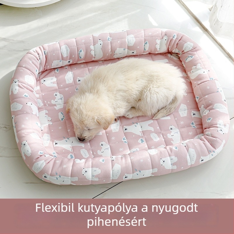 Macska hűtő matrac — Ice Silk, nyári fészek, textil alvó matrac