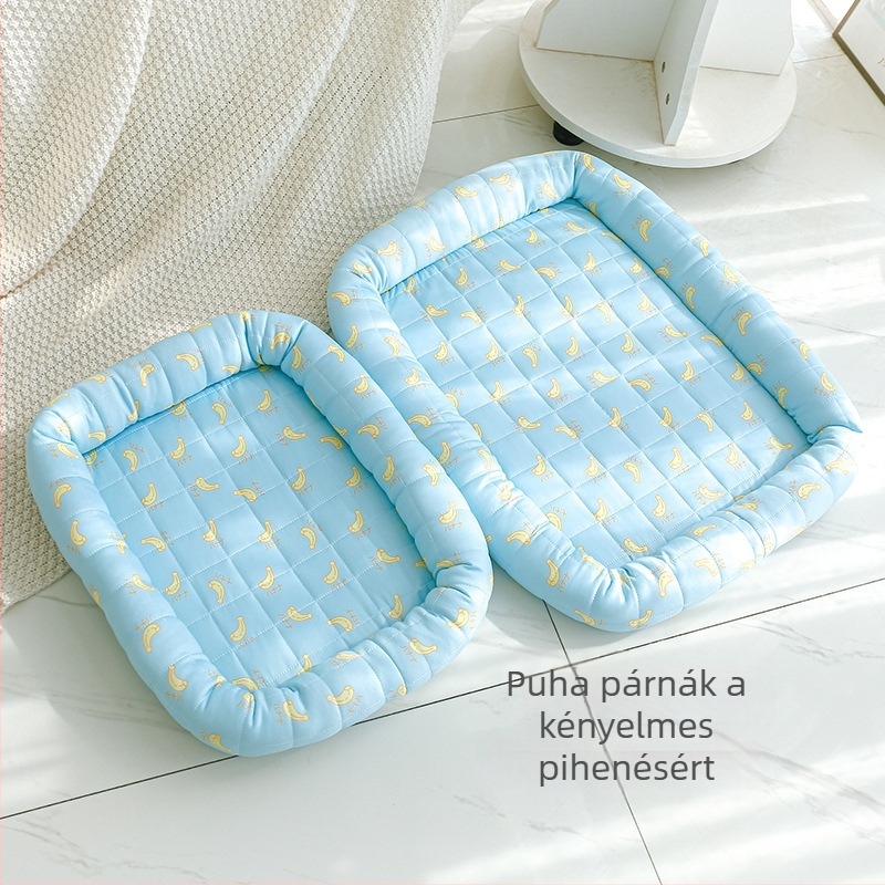 Macska hűtő matrac — Ice Silk, nyári fészek, textil alvó matrac