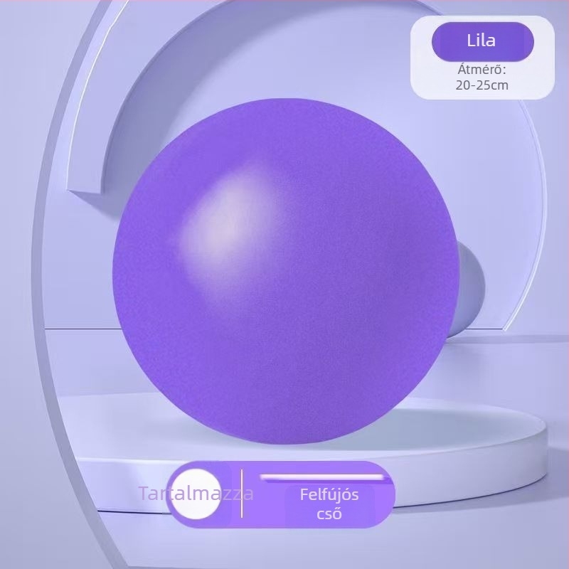 Jógás golyó PVC, 100 g, nem felfújható, modell B-63