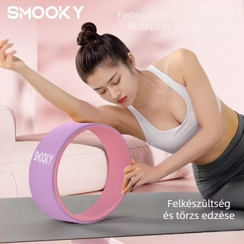 Jóga kerék - Típus: Jóga kerék; Anyag: TPE; Modell: yoga wheel