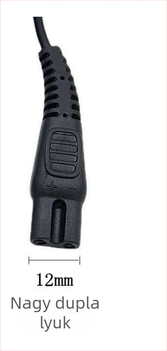18650 Li-ion akkumulátorhoz tervezett fejlámpa töltő, DC 4.2V 0.6A kimenet