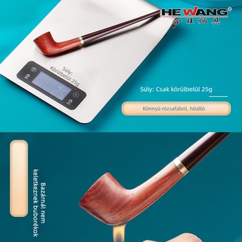 Pipa, mahagóni, Hewang Smoking Accessories