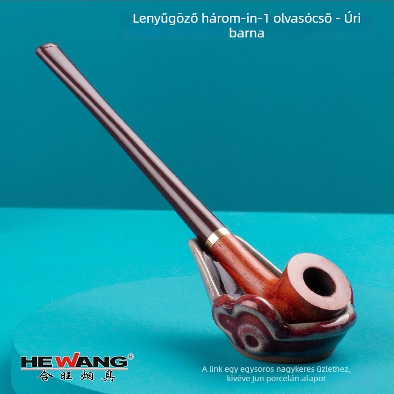 Pipa, mahagóni, Hewang Smoking Accessories